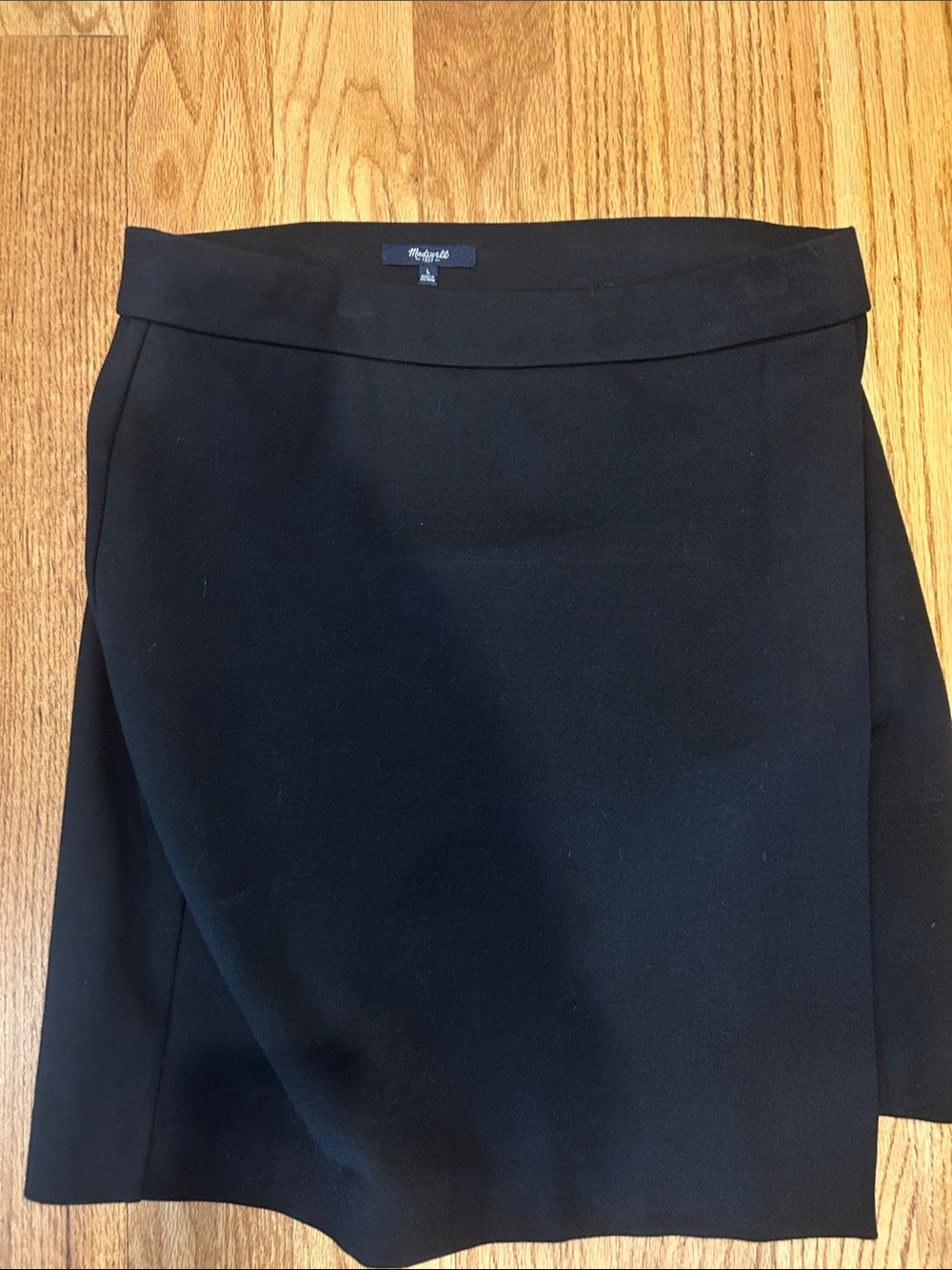 Madewell Black Pencil Skirt